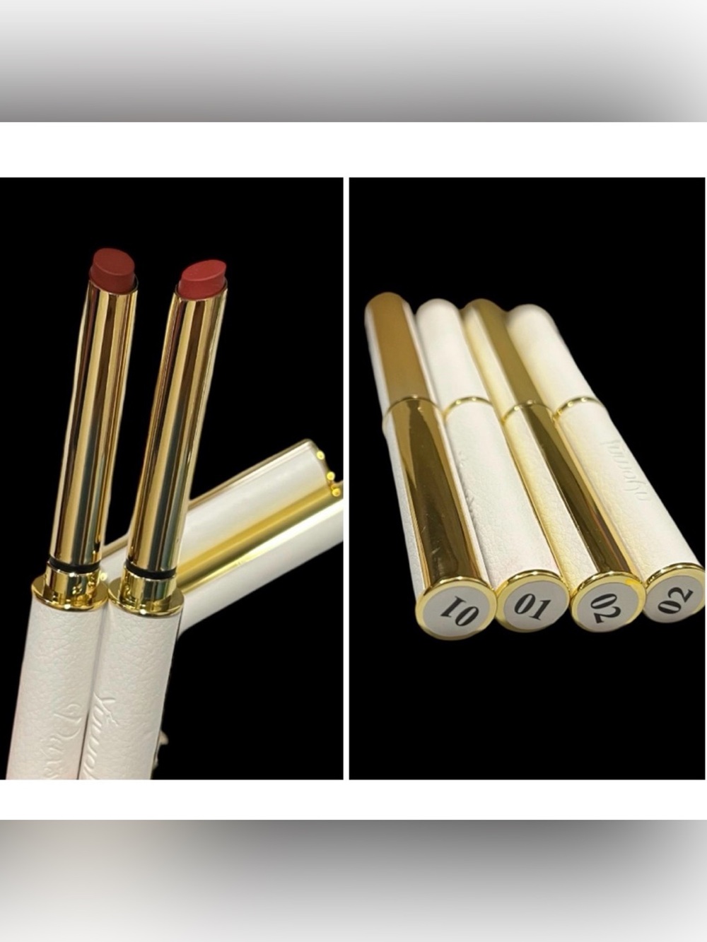 4 pcs NEW Yuwaku Premium line longwear matte lipstick - 2 shades